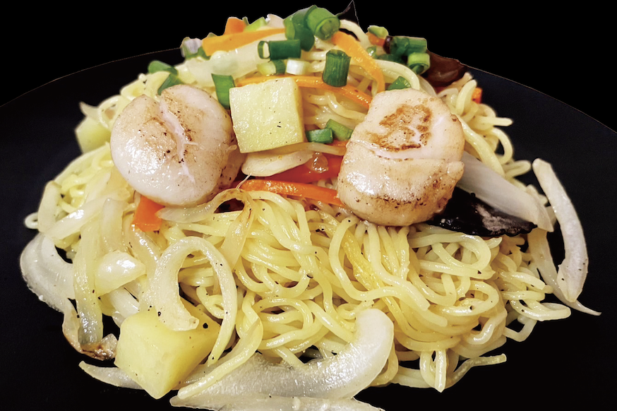 Scallops Fried Noodles